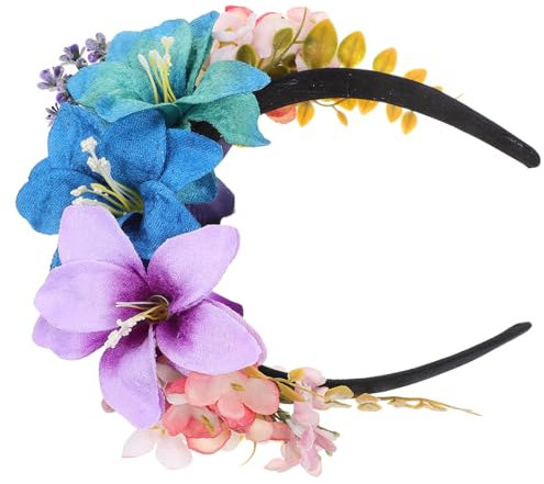 AUTSUPPL Blumen-haarband Für Frauen Mit Lilienblüten Elegantes Haaraccessoire Für Hochzeiten Und Partys Vielseitiger Haarschmuck Für Besondere Anlässe