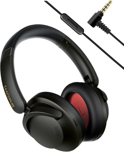 1MORE SonoFlow-Pro HQ51 Casque supra-auriculaire Bluetooth avec LDAC pour un son sans fil haute résolution, 100 heures de lecture, Bluetooth 5.4, QuietMax ANC, ajustement confortable (gris mat)