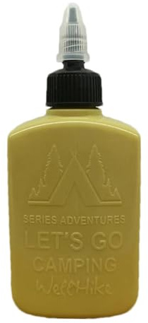 Dispenser per olio da cucina, 100 ml, contenitore ermetico per condimenti liquidi, piccolo dispenser per olio da campeggio con tappo a vite, bottiglia per condimenti a prova di perdite per olio, soia