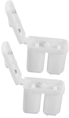 LABRIMP 2pcs Gas Boiler Battery Box Plastic Battery Case for Water Heater Lightweight Compact Easy Installation Durable Design