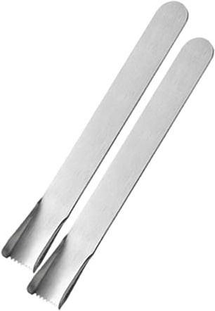 Milageto Éplucheur de maïs, raboteuse de maïs, pratique, facile à utiliser, éplucheur de grains de maïs portatif pour chefs, cuisine, restaurant, 2 Pièces