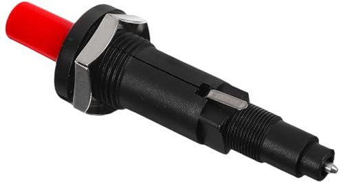 Kisangel Allumeur piézo Double pour Chauffage et Four à gaz, 18 mm, Sortie 2,3 mm, idéal pour Cuisson extérieure et Chauffage intérieur, Conception en PP