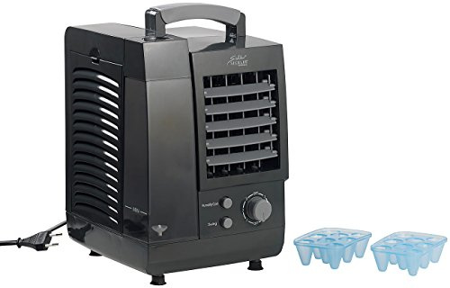 Sichler Haushaltsgeräte Tisch Klimaanlage: Kompakter 3in1-Tisch-Luftkühler, Luftbefeuchter & -Luftfilter, 60 W (Klimagerät, Kleine Klimaanlage, Kühl)