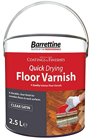 2.5 L Quick Drying Floor Varnish Clear