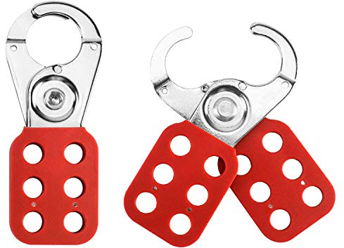 QWORK® Lock Out Haspe, Verriegelungshaspe, 2 Pieces