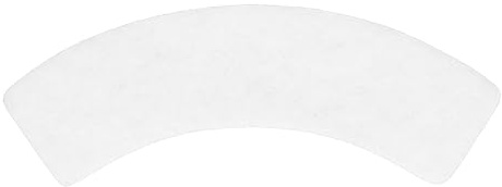 easyPART Kompatibel/Ersatz für UNOLD 5861527 Fritteusenfilter Fettfilter weiß 155x39mm für Fritteuse Kompakt 58615