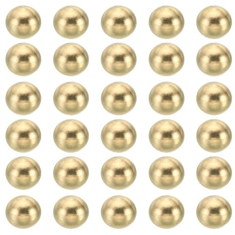 PATIKIL Dado Cieco M6x12mm, 30Pz Cappucci Copri-Dado Bulloni in Ottone Dadi a Cappuccio a Filettatura per Decorazione Lampada Viti Copertura Dadi per Mobili Illuminazione o Progetto