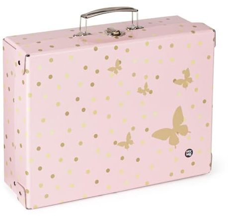 Pridera oxybag Butterfly - Schmetterling - Kinderkoffer Handarbeitskoffer