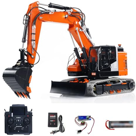 TOUCAN RC HOBBY 1/14 LESU Aoue ET26L Pelle hydraulique en métal PL18EV Lite RTR pelleteuse modèle pour enfants de 14 ans et plus
