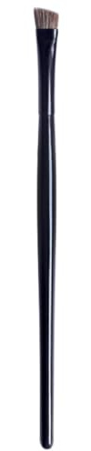 2pcs Eyeliner Brush Set Horsehair and Wood Makeup Applicator Tool | Eyeshadow Applicator Brush, Long Wooden Handle, Black, for Women, Natural Makeup Look