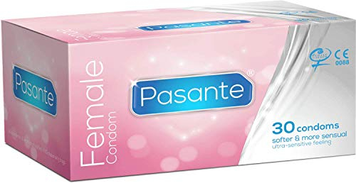 Preservativi Pasante FEMALE Confezione 30pz. Profilattici Femminili Anallergici