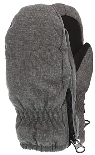 Sterntaler Unisex Kinder Fäustlinge Melange mit Daumen und Seitlichem Reißverschluss Fäustlinge