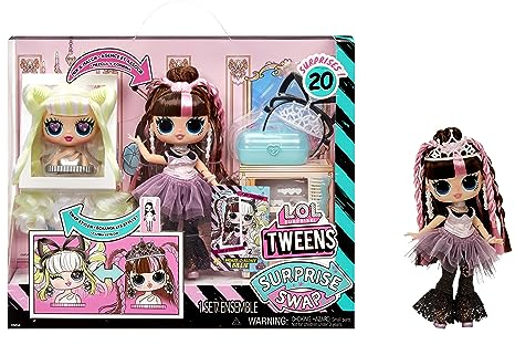 L.O.L. Surprise! Tweens Surprise Swap Series - Bronze-2-Blonde Billie - Modepuppe mit mehr als 20 Überraschungen inklusive Styling-Kopf und toller Mode und Accessoires - ideal für Kinder ab 4 Jahren