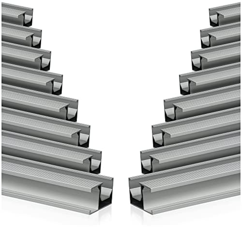 Zelsius Universal Aluminium Montageschiene 150 cm für Solaranlagen | 16 Stück | Aluprofil, Systemprofil, Befestigungsschiene | PV-Modul Montageset, Montagesystem, Aluminiumprofil, Montageprofil