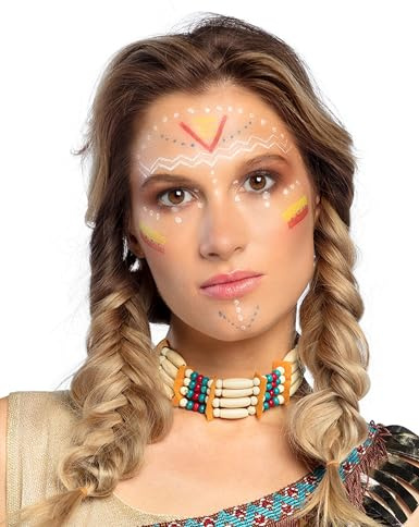 Vegaoo Halsschmuck Einer Indianerin