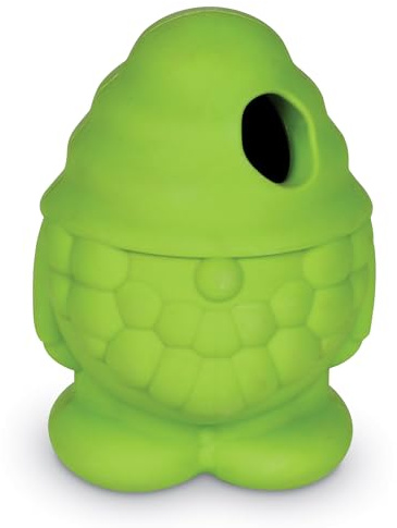 Brightkins Tough & Tumble Treat Dispenser Small Gnome, Treat Dispensing Dog Toy for Small Dogs, Interactive Dog Toys for Boredom, Stimulation Brain Game, Dog Presents, Birthday Dog Toy