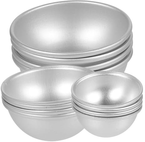 Tofficu 12stücke Halbkugel-badeform Für Diy-kuchen Halbkreis-kuchenform Bastel-halbkugelform Kuchenform Halbkugelform Für Crafting