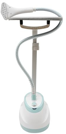Estación de plancha de vapor, 2 en 1, máquina de planchar de pie, eléctrica con guante, ropa profesional, 1800 W, 45S, tiempo de calentamiento
