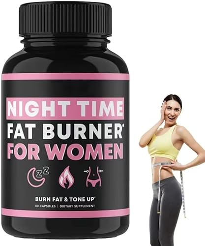 Generico Formula Notturna 𝐅𝐚𝐭𝐁𝐮𝐫𝐧𝐞𝐫 per Le Donne, [Nuovo] bruciatore Notturno, dormendo profondamente e Rilassante, Aiuta la digestione intestinale,1Pcs