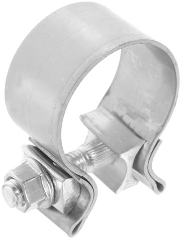 Cabilock Abrazadera de Escape de Hierro Resistente para Coches y Motos Accesorio para Reparación y Tuning Automotriz