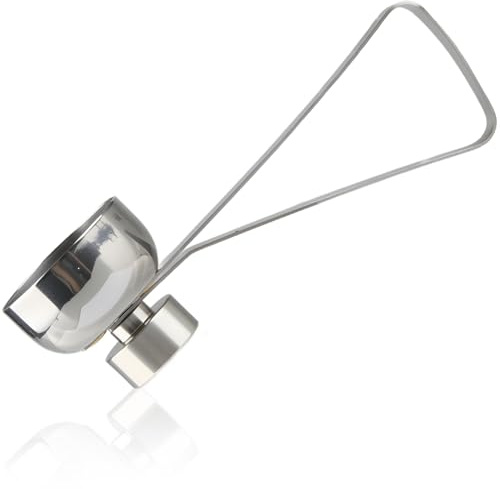 Lotsdonxia Stainless Steel Egg Topper & Cracker Tool, Handheld Shell Opener for Raw, Soft or Hard Boiled Eggs, Silver Kitchen Gadget