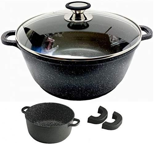 Tendance Maison - Faitout 24 cm Revêtement façon pierre
