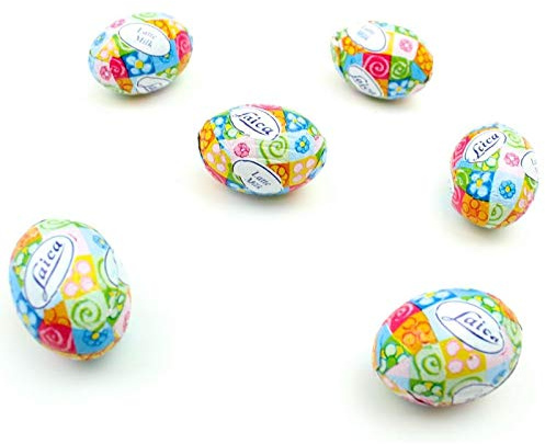 1 KG OVETTI INCARTO PASQUA CIOCCOLATO LATTE CREMA LATTE CEREALI LAICA PASQUA