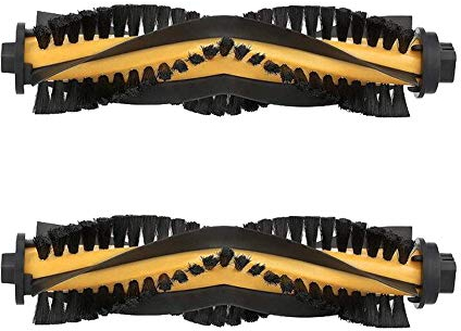 MIRTUX Kit de 2 cepillos centrales para Conga Excellence 990. Pack de Rodillo Cepillo Central aspiradora Robot cecotec Conga. Accesorios y Repuesto Conga.