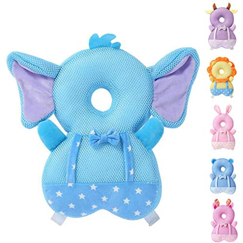 Eyand Baby-Kopf schützen - Einstellbare Baby-Sicherheits-Auflage für Baby-Wanderer-Schutz Kopf und Schulter-Schutz, Baby-Kopf und Rückenschutz als Geschenk für Kleinkind