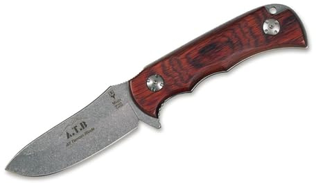 Muela Atb-9r Cuchillo Fijo, Unisex Adulto, Plata, 19,5 cm