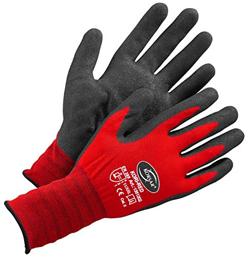 produebel.de Der Befestigungsspezialist Montagehandschuhe Schutzhandschuhe Handschuhe KORSAR® Kori-Red * Größe 9 * Menge 12 Paar