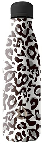 WATER REVOLUTION Thermoskanne Premium Leopard aus Edelstahl, 500 ml