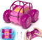 MaxTronic Direct Charging Remote Control Cars, 360° Flip Waterproof Stunt Car with ON/OFF Cool LED, Monster Truck 2.4GHz 4WD Indoor Outdoor Kids RC Toy Gift ideas for Boys Girls