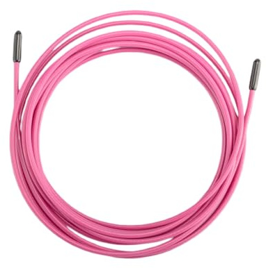 PICSIL - Ersatzkabel für Speed Rope, Geflochtener Stahl mit PVC-Beschichtung, Länge 3 m und Stärke 2,5 mm, kompatibel mit verschiedenen Marken (Pink)