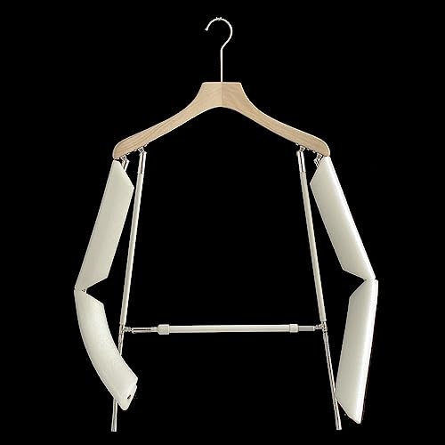 Schaufensterpuppen-Kleiderhalter Aus Metall, Verstellbarer Schrank-/Fenster-/Wäschebügel Für Mantel, Jacke, Anzug, Pullover, Metallrahmen, Kleiderschrank, Platzsparend