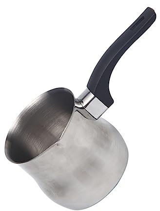FUNOMOCYA Stainless Steel Latte Art Cup Frothing Cup Pitcher Milk Foaming Pot Cappuccino Maker Long Handle