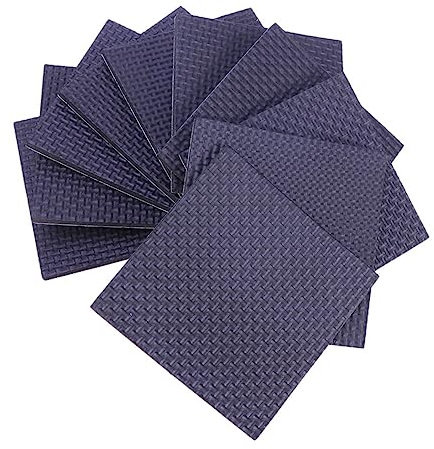 NULYLU 20pcs Non Slip Furniture Pads Table Leg Protectors Table Skid Sticker Safe Eco-Friendly