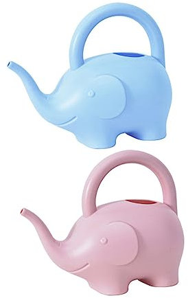 YARNOW 2pièces Lot de Arrosoirs Forme Éléphant Pot Arrosage Ménager Outil Horticulture Jardinage