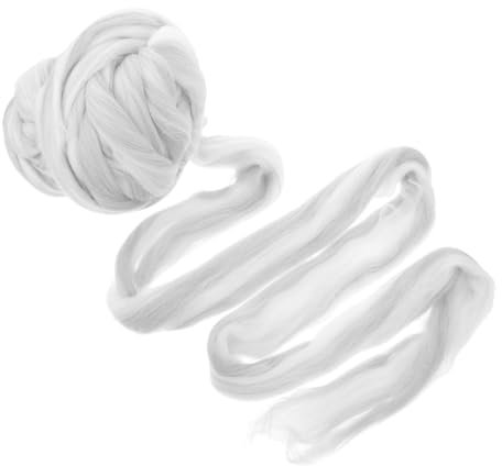 Artibetter Hilo De Imitación De Lana Para Fieltrado Húmedo Hilo De Algodón De Colores Suministros Para Manualidades Diy Para Hacer Bolas De Secadora y Proyectos De Fieltro De Lana