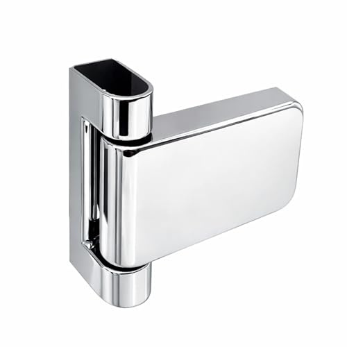 UAP 3D Adjustable T Flag Axis Door Hinges - High Security for All External uPVC Doors - Universal, Non-Handed Design for Optimal Functionality and Versatile Installation (20mm Rebate, Chrome)