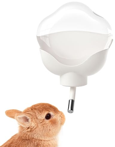 Dispenser Acqua per Criceti | 500 Ml Antigoccia Bevitore Trasparente - Bevitore per Piccoli Animali,Per Gabbia Piccoli Animali Casa Idratazione Viaggio