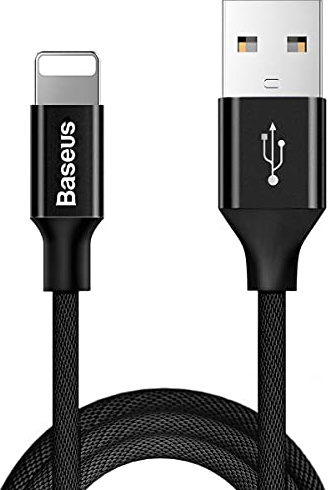 Baseus Lightning Yiven CALYW-A01 Apple Cable 2A 1.8 m Black