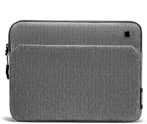 tomtoc Slim Tablet Tasche Hülle für 13-Zoll iPad Pro M5/M4 2025-2024, iPad Air M3/M2, 12,9-Zoll iPad mit Magic/Smart Keyboard Folio, 12,4 Zoll Galaxy Tab S9+, Surface Pro 10/9, Sleeve mit Zubehörfach