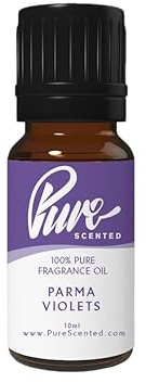 Parma Violet Fragrance Oil - 10ml Suitable for Candles, Wax Melts, Cosmetics, Diffusers, Soaps (Parma Violet)