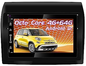 Autoradio per Fiat Ducato Peugeot Boxer Citroen Jumper con Radio Carplay Androidauto Android 13, per 7 inch 8-Core 64 Go ROM sostegno LTE/NAVI/GPS/WiFi/BT/Radio/TPMS/FM/USB/DAB