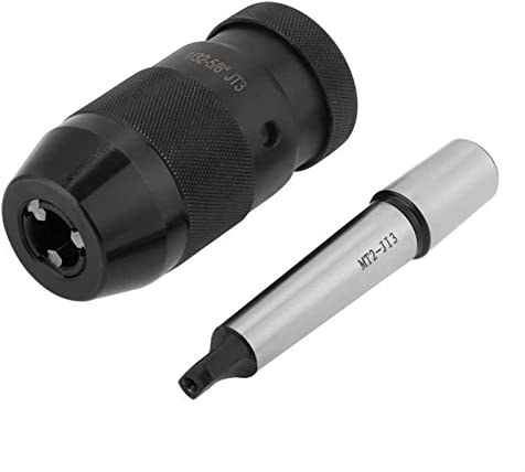 1 bis 16 mm Kapazität 45# Stahl selbst festziehen Keyless Drill-Bohrfutter mit MT2 bis JT3. Kegel-Arbor-Handwerkzeuge