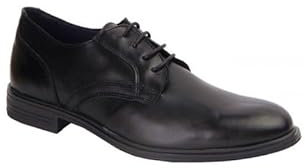 Genérico DJ Santa 4032 Chaussure en Cuir Noir, Habillage, avec Fermeture à Lacets, Confortable, Style 24 Heures, Noir , 50 EU