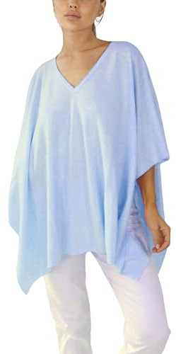 Win's Poncho en cachemire - Fabriqué en Italie