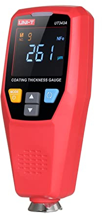 Dual Purpose Lackschichtdickenmessgerät für Eisensubstrat/Nichteisensubstratmessung Handheld Digital Coatings Thickness Tester 0～1750μm Automobil Galvanik Lackschichtdickenmessgerät