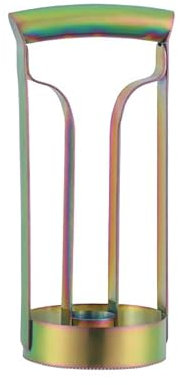 Cortador de piña de acero inoxidable, cortador de ananas, extractor de carne, máquina removedora de descorazonadores para el hogar, cocina, herramientas de frutas (arco iris A)